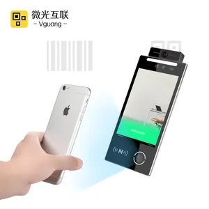 Vguang-dispositivo de Control de acceso, lector de tiempo de asistencia, pantalla LCD grande, reconocimiento facial, huella dactilar, VF105