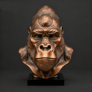 Buste de <span class=keywords><strong>chèvre</strong></span> en polyrésine personnalisé, statue d'animal, buste pour <span class=keywords><strong>la</strong></span> décoration de <span class=keywords><strong>la</strong></span> maison - Product Image 5