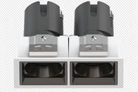 Projet de Downlight LED encastré de style moderne Lumière vers le bas IP65 Spot LED commercial Mega