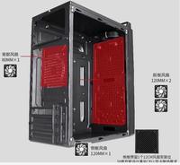 Caja de PC Micro ATX de Alta Calidad con Frente de Malla, Torre de Acero SPCC, Compatible con PSU ATX, Chasis Personalizado para Juegos y Oficina, Accesorios de Computación