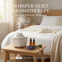 Humidifier Minyak Esensial Ultrasonik Mini USB LED Vulkanik Inovatif dengan Diffuser Aroma Api Kapasitas Besar untuk Hotel & Mobil