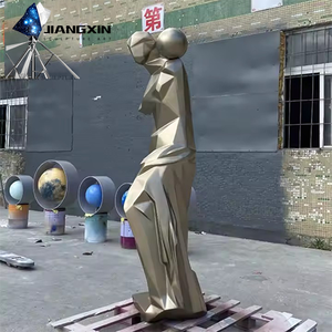 ประติมากรรมรูป<span class=keywords><strong>ทรง</strong></span><span class=keywords><strong>เรขาคณิต</strong></span>นามธรรมการติดตั้งศิลปะภูมิทัศน์กลางแจ้ง (สไตล์ทันสมัยวัสดุเรซิน) - Product Image 3