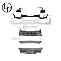 Année 2019, diffuseur de voiture de style X3 G01TO X3M et embouts d'échappement pour diffuseur arrière G01 X3M avec embouts d'échappement