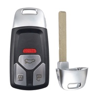 Llave de Coche Remota SZMAISHI para Audi A4/S4 2017-2019, 4 Botones, 433MHZ, 4M0959754AK IYZ-AK01 MLB KEY, Llave Inteligente de Fábrica