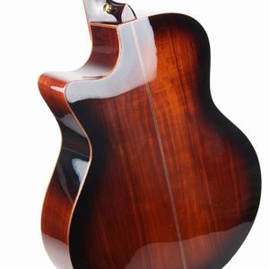 Guitares Cutaway de 40 pouces avec chevilles en ABS, fabrication OEM, dos et côtés en acajou - Product Image 4