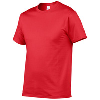 T-shirt à manches courtes en coton 180G personnalisé de haute qualité pour hommes, vêtements décontractés vierges tissés, OEM, t-shirt vierge imprimé, lot de 2