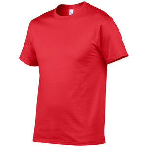 ผ้าฝ้าย 180G ที่กําหนดเองที่มีคุณภาพสูงเสื้อผ้าผู้ชายแขนสั้นเสื้อ T เสื้อผ้าว่างเปล่าสบายๆทอ OEM เสื้อยืดเปล่าพิมพ์ 2 ชิ้น - Product Image 3