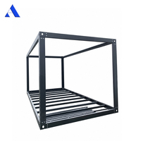 Structure de maison conteneur extensible en kit de 20 pieds (5,9 mètres) de longueur