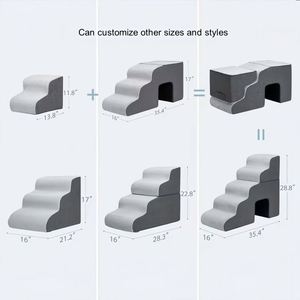 Pet Stairs <b>Dog</b> Ramp Tunnel House Set Foam Climbing Ladder <b>for</b> High <b>Bed</b> <b>Sofa</b> Wholesale Factory Vendor Bulk - Product Image 4