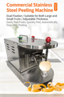 Machine à éplucher les pommes à prix raisonnable, éplucheuses de légumes, machine simple pour éplucher les carottes
