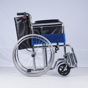 Silla de ruedas manual Fenghe 809J de acero y aleación de aluminio, plegable y ligera, para personas mayores y discapacitadas. - Product Image 3