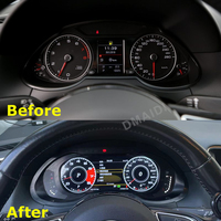 Tableau de Bord Numérique Prix de Gros Combiné d'Instruments Virtuel Écran LCD pour Audi A4 A4L A5 S4 S5 B8 Q5 Linux