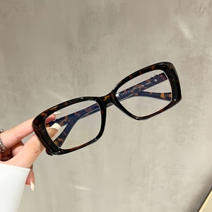 <span class=keywords><strong>Retro</strong></span> Vintage Clear Color TR90 <span class=keywords><strong>Square</strong></span> Cat Eye Anteojos Marco Gafas ópticas Gafas para miopía Gafas para hombres y mujeres - Product Image 4