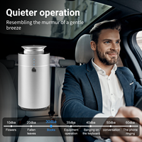 Diffuseur d'huiles essentielles intelligent sans eau, électrique, rechargeable, en métal, dernier modèle, pour petites surfaces, hôtels de luxe et utilisation en voiture