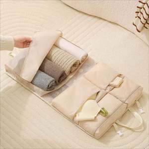 Sac de rangement de voyage grande capacité anti-poussière avec 6/8 compartiments pour sous-vêtements et culottes - Product Image 6