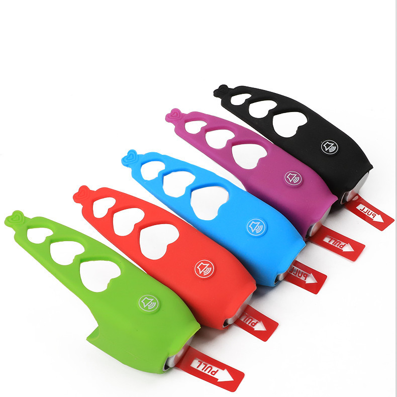 Bocina electronica para bicicleta 120 дБ Водонепроницаемый Горный велосипед мини портативный силиконовый велосипедный Электрический гудок