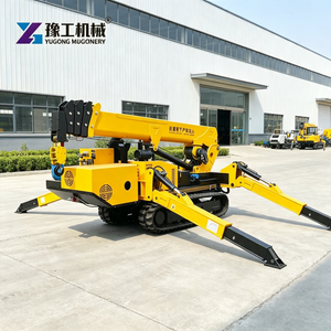 Grúa Araña <span class=keywords><strong>de</strong></span> 5t, Mini Grúa sobre Orugas con Sistema Anti Dos Bloques para Trabajos Seguros <span class=keywords><strong>de</strong></span> Montaje en Escenarios - Product Image 5