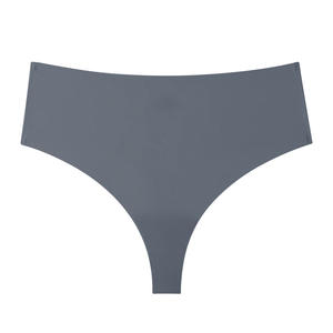Tanga Deportiva Sexy sin Costuras de Seda de Hielo, Cintura Alta, de una Pieza, Secado Rápido, Transpirable, Antibacteriana, Ecológica, con Logotipo Personalizado - Product Image 6