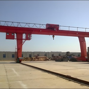 Nặng hàng hóa giàn cần cẩu 120 tấn đánh giá tải công suất cổng Wharf chùm đôi thiết kế plc-core bao gồm cả động cơ hộp số bánh răng - Product Image 5