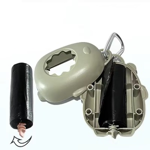 Lynpet eco-friendly portatile palmare cacca di cane <span class=keywords><strong>Scooper</strong></span> scatola di immagazzinaggio con sacco della spazzatura Dispenser plastica per animali domestici prodotti per la pulizia - Product Image 6