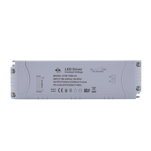 IP20 dẫn lái xe 110V <span class=keywords><strong>220V</strong></span> đến 24V bước xuống biến áp không có nhấp nháy điện áp không đổi 110V 80W 24V hardwire dẫn biến áp chúng tôi cắm - Product Image 1