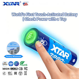 Baterías Recargables de Iones de Litio AA de 2500 mAh XTAR Originales de Fábrica OEM con Tecnología Innovadora Touch to Know Power para el Hogar Inteligente - Product Image 1