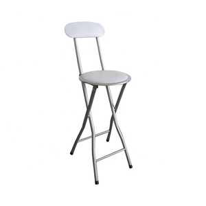 Kim Loại Gấp Bữa Sáng <span class=keywords><strong>Bar</strong></span> Phân Với Mềm PVC Chỗ Ngồi Và Tựa Lưng - Product Image 6