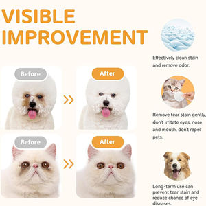 Toallitas húmedas hipoalergénicas para limpieza <span class=keywords><strong>de</strong></span> Ojos <span class=keywords><strong>de</strong></span> mascotas para perros y gatos - Product Image 6