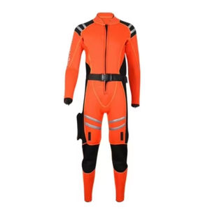 Pabrik langsung Orange Split Wetsuit profesional untuk penyelamatan air dan operasi menyelam - Product Image 1