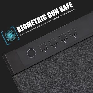 Súng Sinh Trắc Học Bàn Phím Vân Tay An Ninh Khóa Thủ Công Khóa Tiền An Toàn Kích Thước Phòng Súng An Toàn - Product Image 5