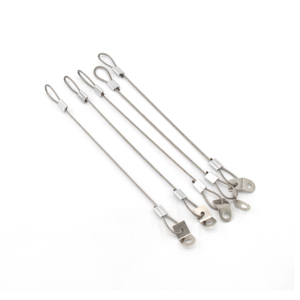 케이블 어셈블리 보안 스테인레스 스틸 와이어 로프 금속 부품 엔드 피팅 루프 - Product Image 5