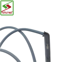 Goutteur blanc en PVC avec flèche de tube pour système d'irrigation à effet de serre Kit de connecteur en T en plastique pour tuyau d'eau