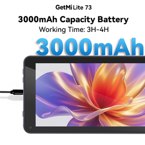 GetMi Lite 73 Tablette 7 pouces Android 7.0 Tablette 3GBRAM + 32GB ROM Five-Core WiFi GMS Tablette éducative pour enfants - Product Image 4
