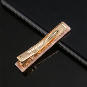 <span class=keywords><strong>Pince</strong></span> à cheveux multicolore en acétate de marbre à paillettes <span class=keywords><strong>Barrette</strong></span> <span class=keywords><strong>crocodile</strong></span> Pinces à cheveux alligator pour femmes - Product Image 3