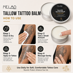Balsamo per Tatuaggi a Marchio Privato con Sebo di Suino per Mantenimento a Lungo Termine e Riparazione Superficiale - Product Image 6