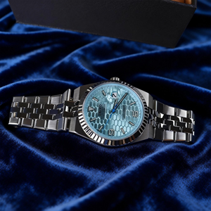Montres mécaniques bleues pour hommes, modèle 2026, nouvelle collection, aiguilles lumineuses, bracelet 40 mm, mouvement NH35 - Product Image 1