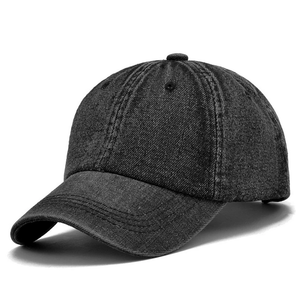 Cappellino da Baseball Unisex in Denim Terry Oxford con Logo Personalizzato, Effetto Acid Wash e Stampa Ricamata - Product Image 3
