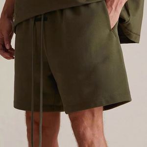 กางเกงขาสั้นลำลองสไตล์สปอร์ตสำหรับผู้ชาย ลดราคาพิเศษ คุณภาพสูง ผ้าเฟรนช์เทอร์รี่ เอวผูกเชือก ลายปะติด เป็นมิตรต่อสิ่งแวดล้อม แห้งเร็ว - Product Image 6