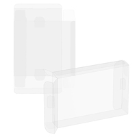 Boîtier de Rangement et Présentoir Protecteur Transparent en PET pour Cartouches de Jeux Nintendo 64 ou Super Nintendo (SNES) – Collection N64/SNES