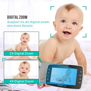 3.5 inch bé Màn hình HD <span class=keywords><strong>Video</strong></span> màn hình với máy ảnh góc rộng ống kính âm thanh nền âm thanh được mã hóa tín hiệu màn hình bé - Product Image 6