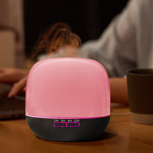 2025 xu hướng mới nhà hương thơm siêu âm Máy tạo độ ẩm không khí dẫn ánh sáng ban đêm bàn điện nhựa khuếch tán mới đến bán - Product Image 2