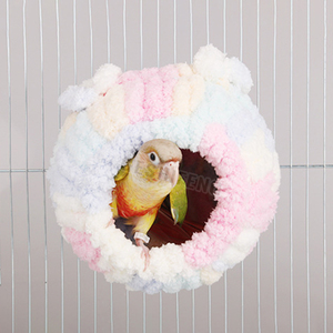 New Arrival Winter Warm <strong>Bird</strong> Nest <strong>House</strong> Comfortable Parrot Bed <strong>Birds</strong> <strong>House</strong> With Cute Shape - Product Image 1