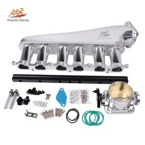 ชุดอัพเกรดท่อร่วมไอดีสีเงิน 1JZ GTE พร้อมตัวควบคุมความเร็วสำหรับเครื่องยนต์โตโยต้า ซูปรา มาร์คทู 2.5 ลิตร - Product Image 1