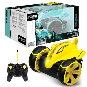 Voiture RC 4x4 pour enfants, véhicule à rotation 360 degrés, télécommande 27 MHz, voiture de cascade « Devil Fish » avec lumière - Product Image 6