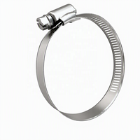 Collier de serrage à vis sans fin en acier inoxydable de type américain 14,2 mm pour bande perforée W5 316 pour refroidisseur intermédiaire de compresseur d'air et échangeur de chaleur