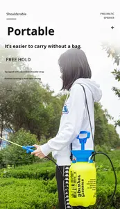 Wholesale 5L High-Pressure Garden Watering Can <b>Spray</b> Disinfection Pneumatic Air Compression <b>Pump</b> Manual Sprayer - Product Image 4