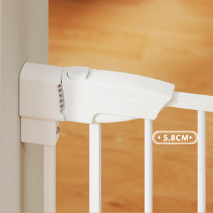 Cancelletto di Sicurezza per Bambini di Grandi Dimensioni in ABS/PVC, Set Regolabile per Scale e Porte Domestiche - Product Image 2