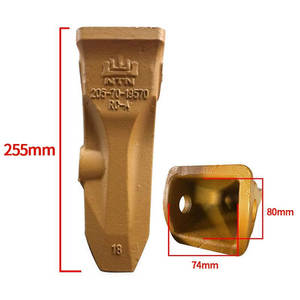 Ad alta resistenza NM400 fabbricazione prezzo di fabbrica denti della benna dell'escavatore dente in acciaio rimovibile per vari modelli di escavatore - Product Image 3