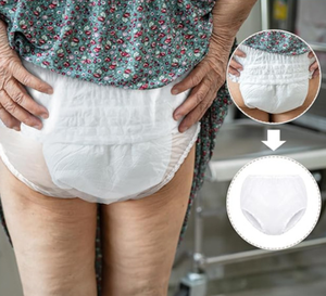 Nouvelles culottes absorbantes réutilisables en film PE givré, imperméables et anti-fuites, pour adultes, <span class=keywords><strong>protection</strong></span> contre l'incontinence, couches lavables 2026 - Product Image 5