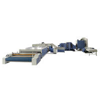 Ligne de production entièrement automatique de rouleaux de ouate en fibre de polyester de meilleure qualité Machine à ouate pour couette Four en fibre non tissée pour matelas